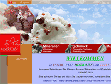 Tablet Screenshot of mineralienneu.com